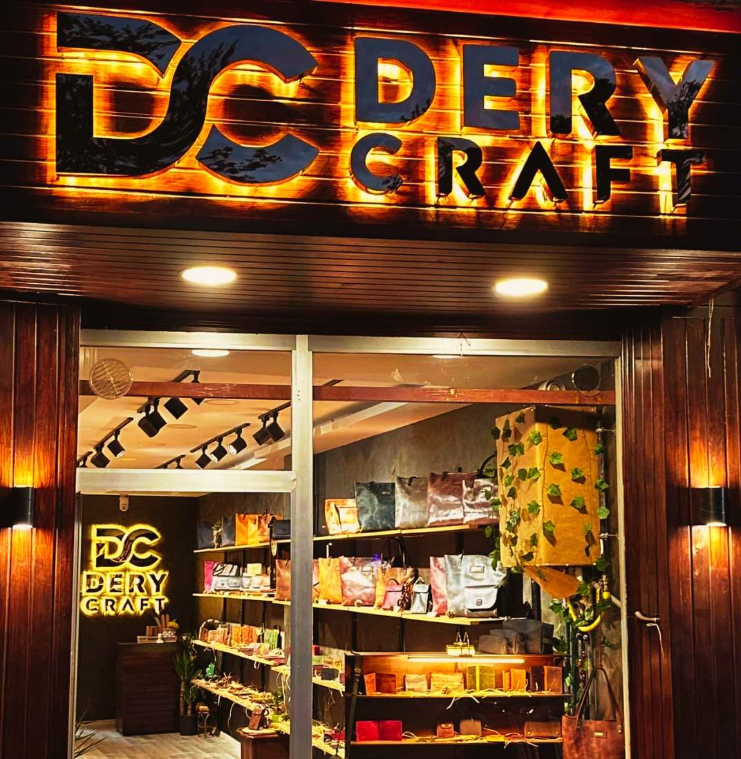 DeryCraft mağaza dış görünümü